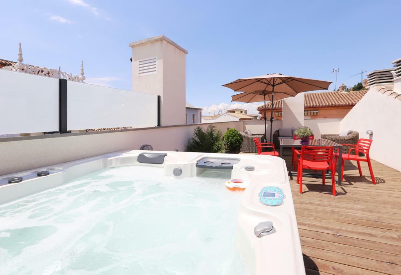 Apartamento De Diseno Con Jacuzzi Privado Granada Buitenkant foto
