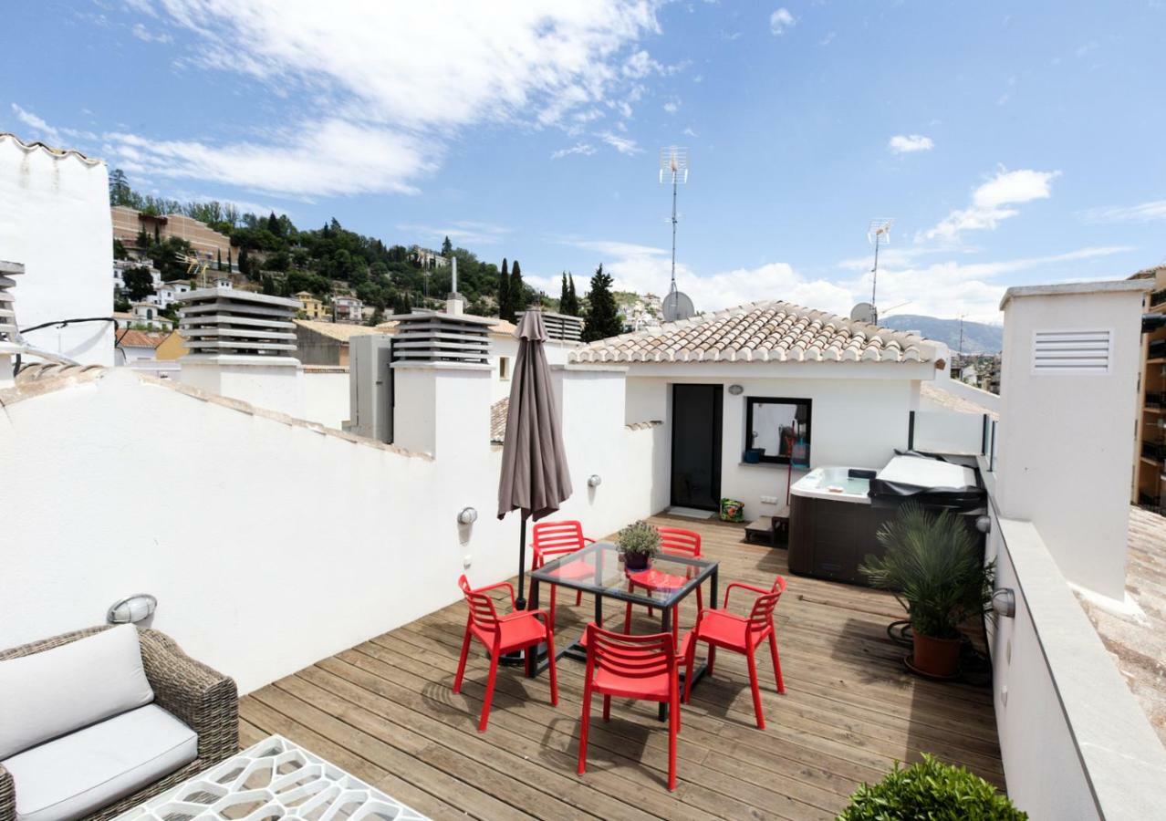 Apartamento De Diseno Con Jacuzzi Privado Granada Buitenkant foto
