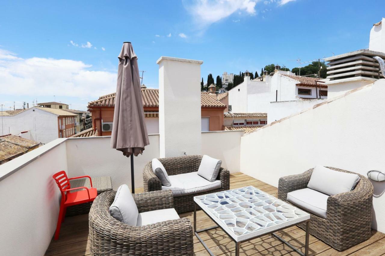 Apartamento De Diseno Con Jacuzzi Privado Granada Buitenkant foto